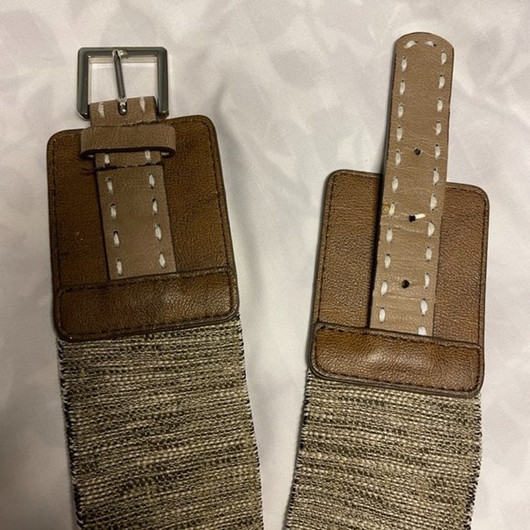 Boho Brown Belt with Unique buckle - Picture 2 of 4